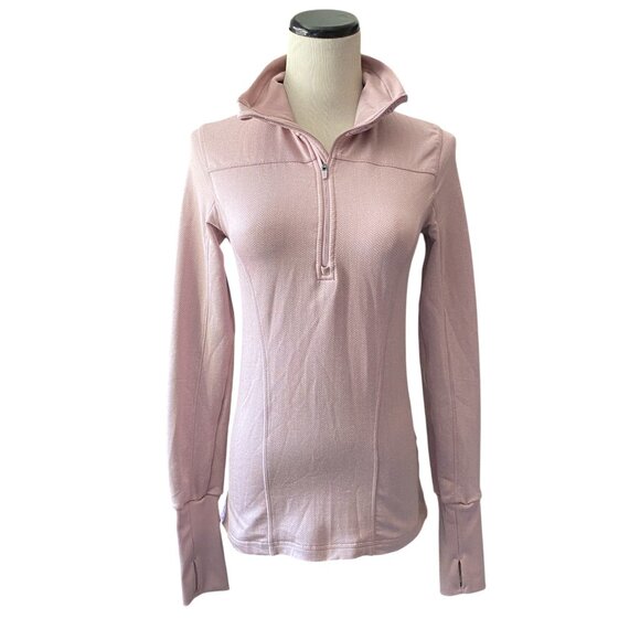 MONDETTA | Pink Warm Long Sleeve Performance Top | xs - Picture 1 of 5